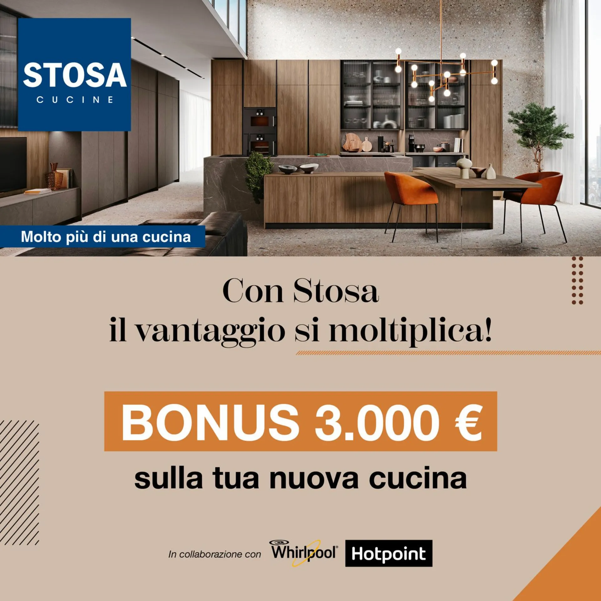 Con Stosa il vantaggio si moltiplica!
